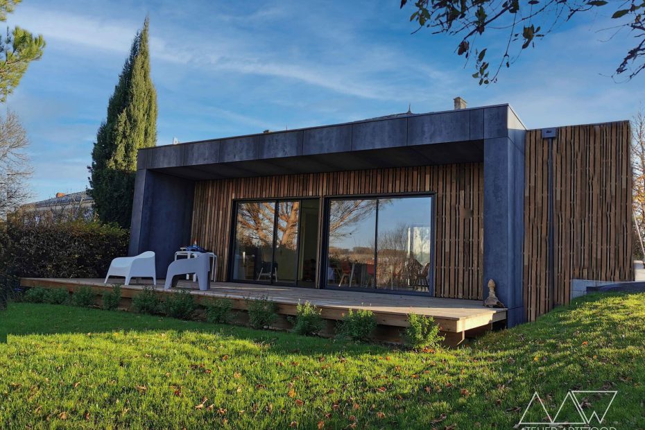 Bardage : Maison écologique en bois en Charente-maritime