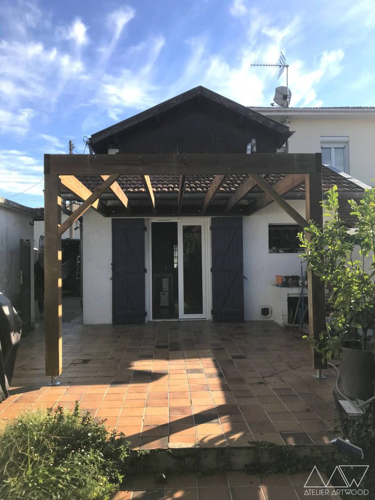 Pergola en bois sur mesure