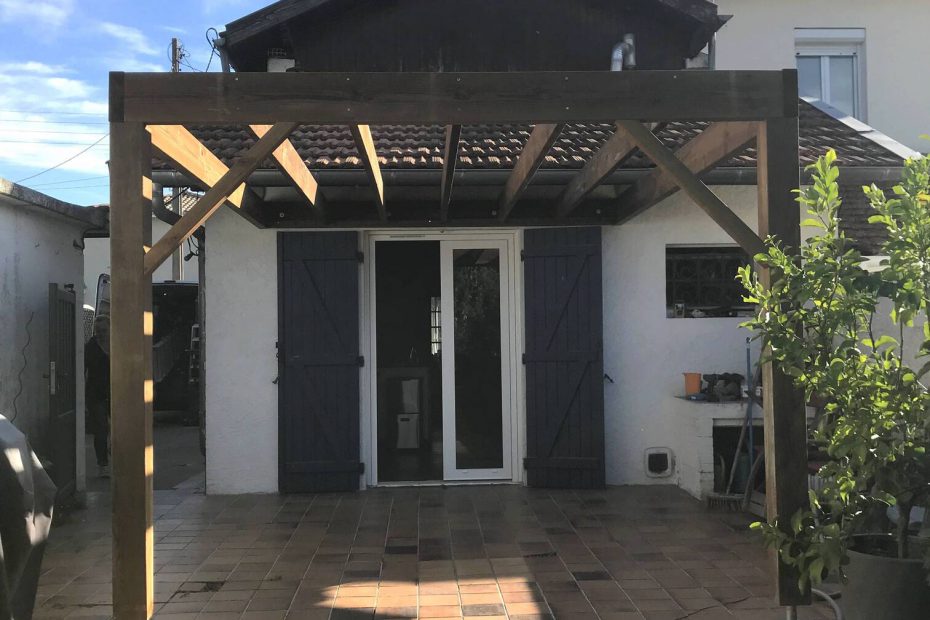 Pergola en bois sur mesure