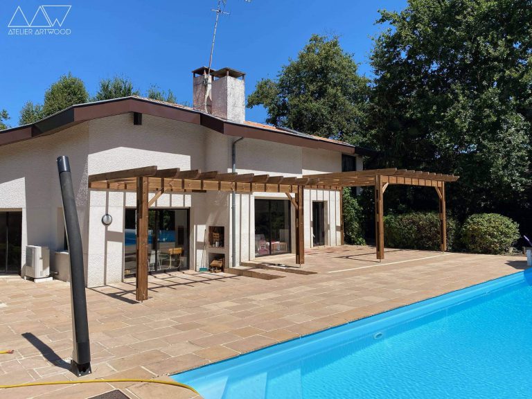 pergolas bois en gironde