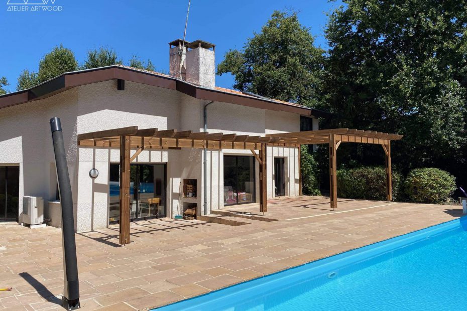 pergolas bois en gironde