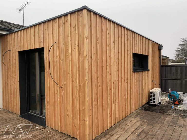 Extension de 30 m² en ossature bois