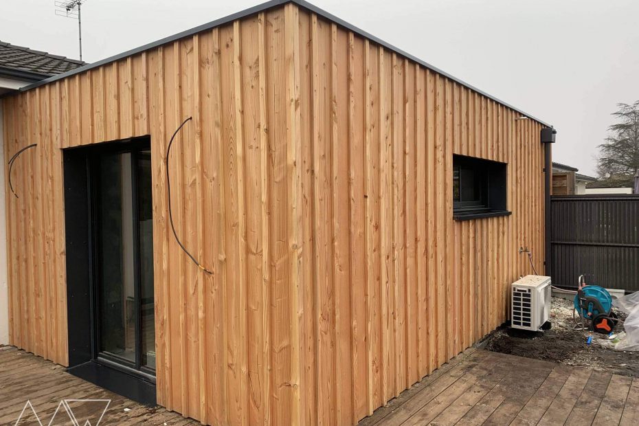 Extension de 30 m² en ossature bois