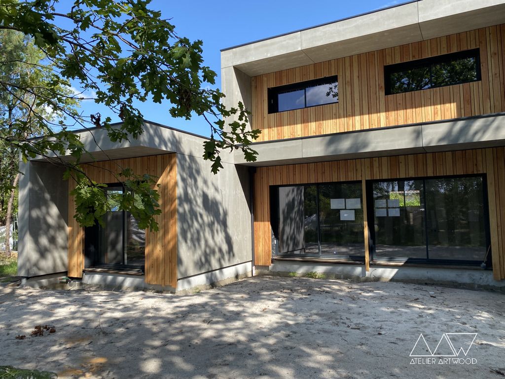 Maison ossature bois en Gironde