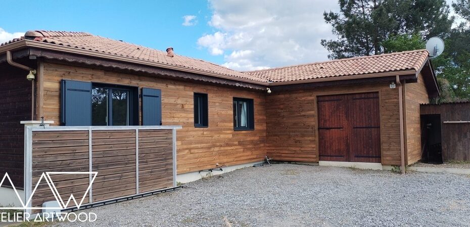 ITE fibre de bois - Le Teich - Atelier ArtWood - Bassin d'Arcachon (3)